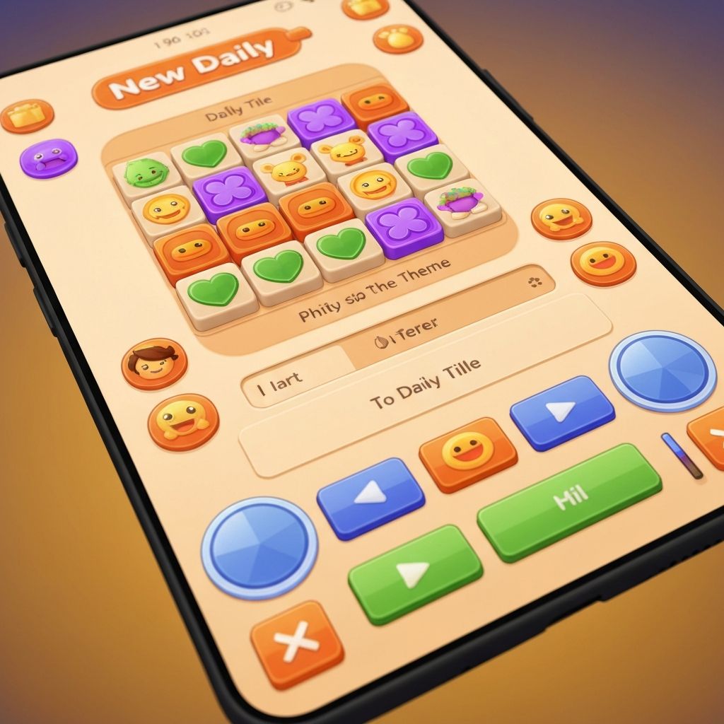 Daily changing tiles